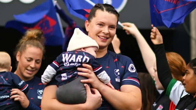 OS Abbie Ward scores try in Bristol Bears’ 48-5 win over Sale Sharks just four months after giving birth