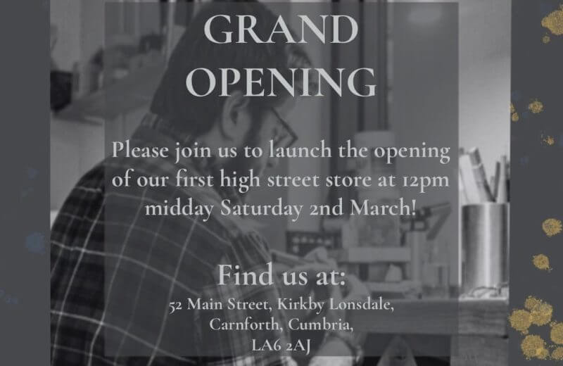 OS JOSH REDMAYNE OPENS J.T.R. JEWELLERY IN KIRKBY LONSDALE