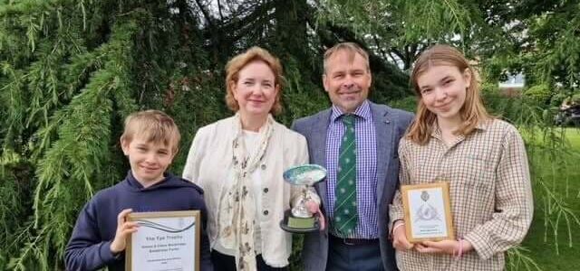 Simon Bainbridge (W 86-90) is a Tye Trophy Winner 2024