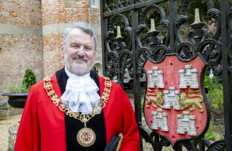 Russell Gordon-Smith (P 64-69) serving as Mayor of Winchester