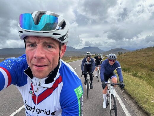 Ewan Dowes (W 97-99) Completes the Steve Prescott National 3 Peaks Cycling Challenge For Charity