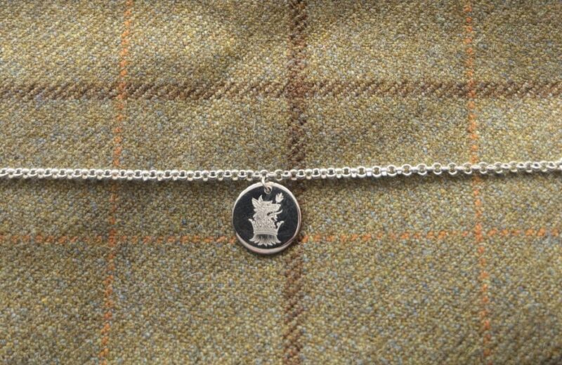 Sedbergh Commemorative Bracelet and Silver Lapel Pin by Blacklock Jewellery