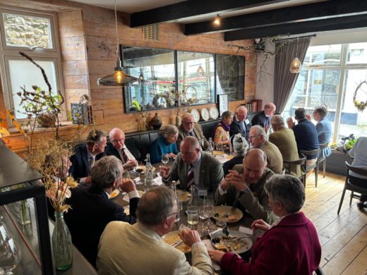 1525 Society Lunches Bring OS, Parents and Friends of the School Together in Sedbergh and London