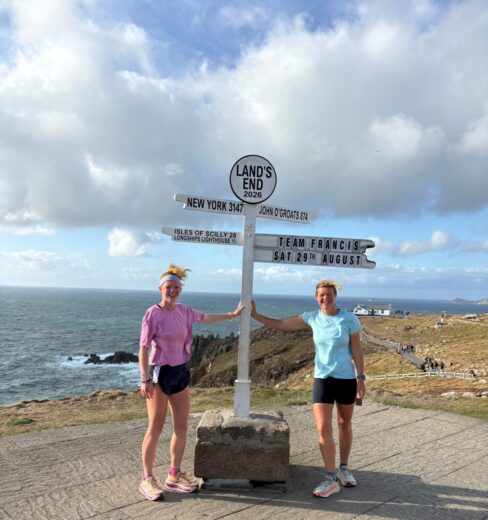 From the Wilson Run to Land’s End: OS Hannah Francis Completes this Extraordinary Challenge